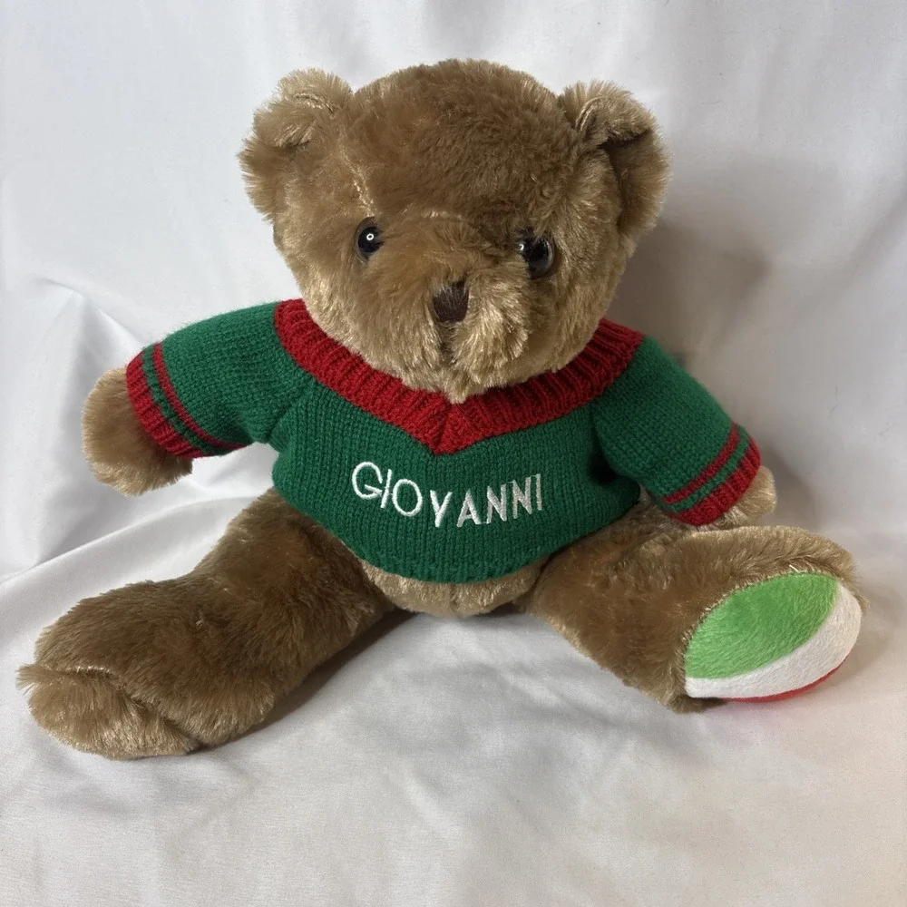 Giovanni & Giuliana Italian Speaking Singing Plush‎ Bears 11